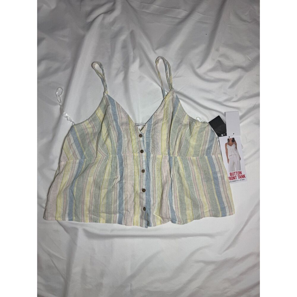 Celebrity Pink stripe tank